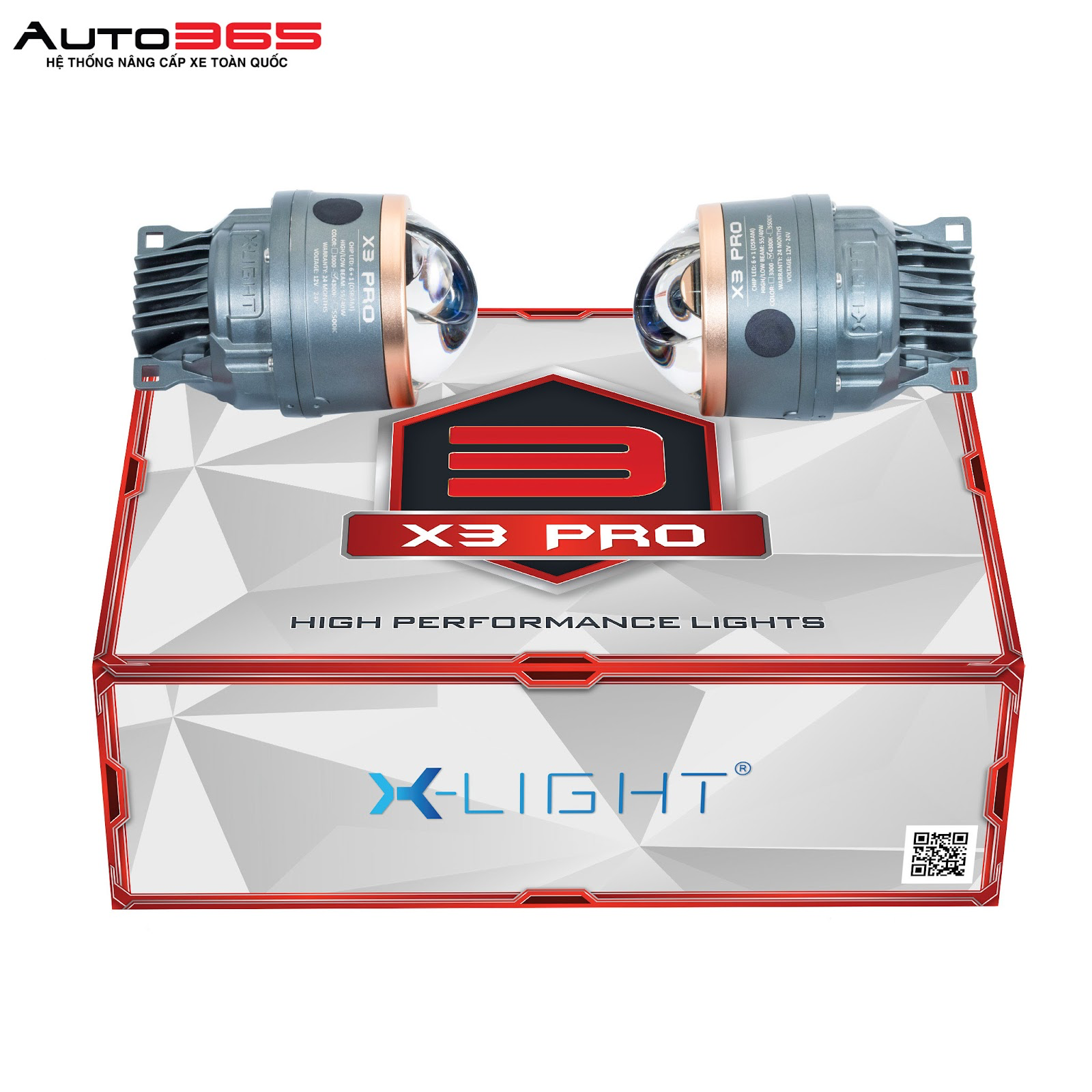 BI GẦM LED X-LIGHT X3 PRO